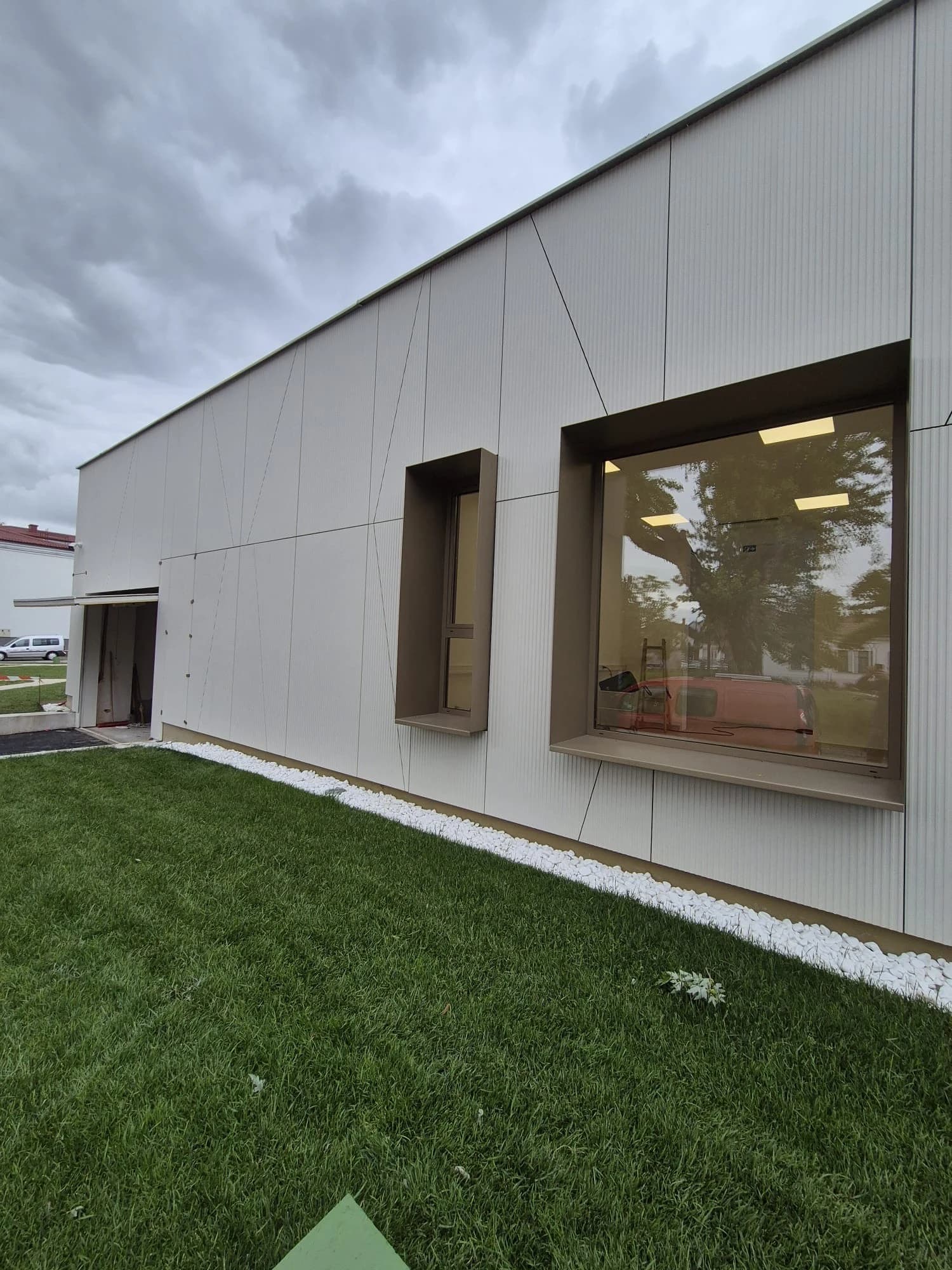 Muzej Brodskog Posavlja, ventilirana fasada s pločama Swisspearl Gravial